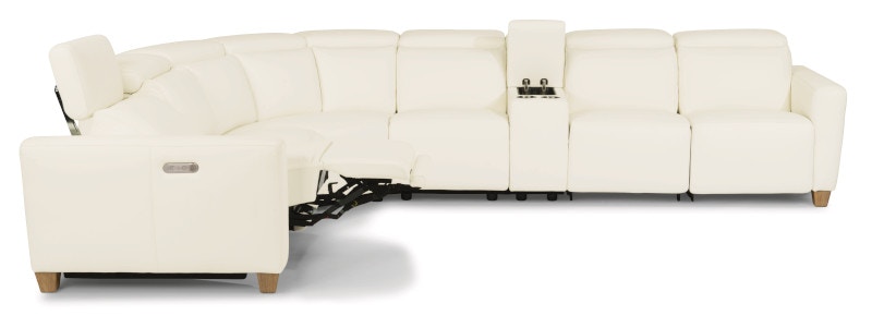 Clearance Flexsteel Astra 6PC Power Reclining Sectional is available
